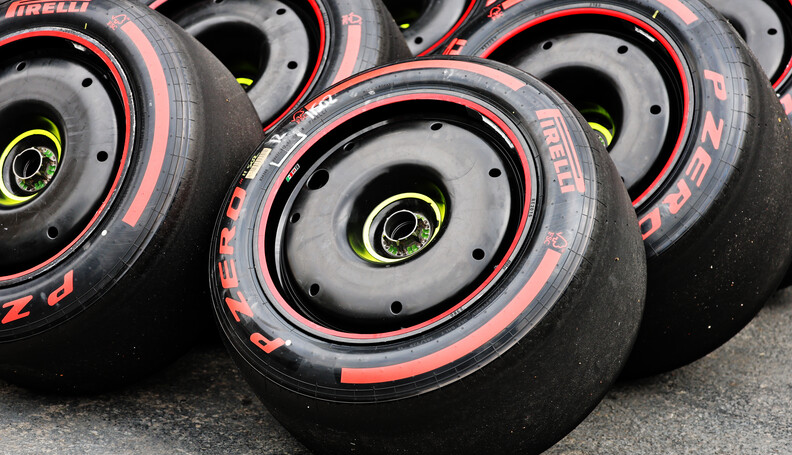 Formula One World Championship
Pirelli tyres.
...