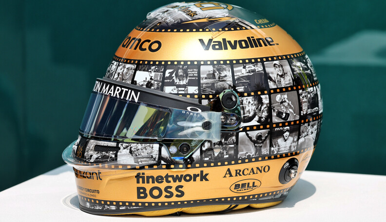 Formula One World Championship
The helmet of Fe...