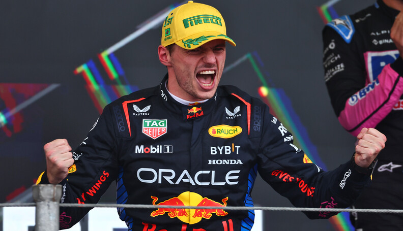 Formula One World Championship
Race winner Max ...