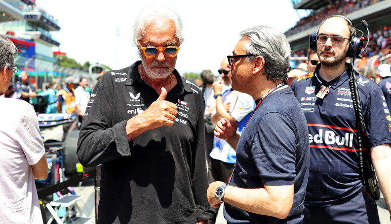 Formula One World Championship
(L to R): Flavio...