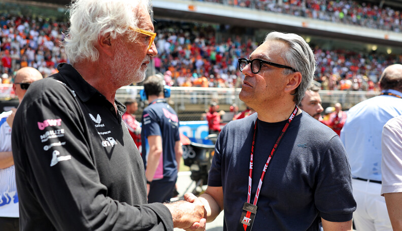 Formula One World Championship
(L to R): Flavio...