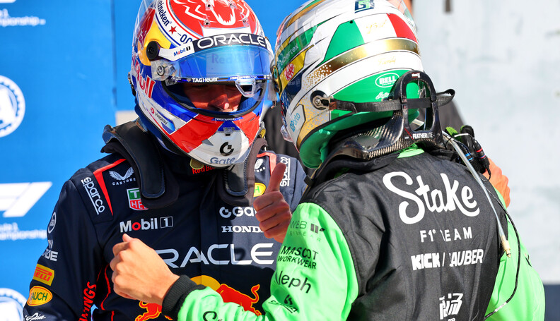Formula One World Championship
(L to R): Max Ve...