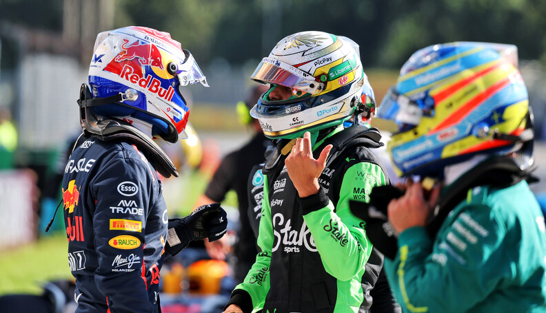 Formula One World Championship
(L to R): Max Ve...