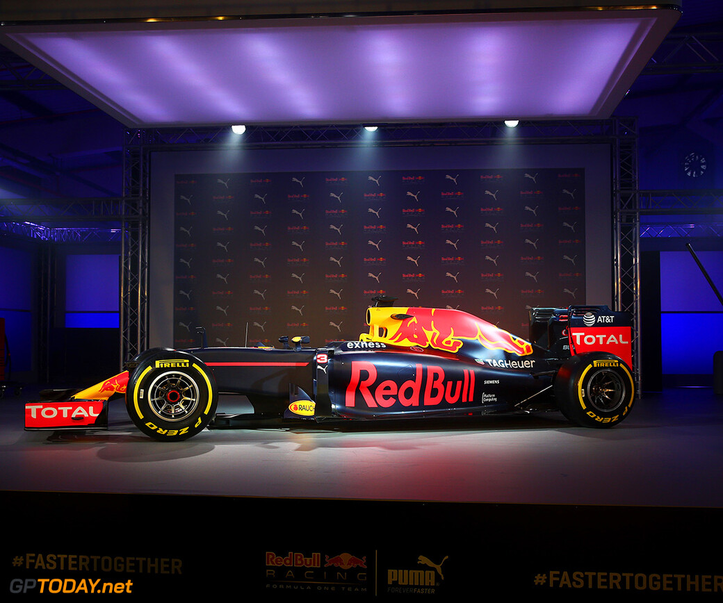 De liverypresentatie van Red Bull Racing